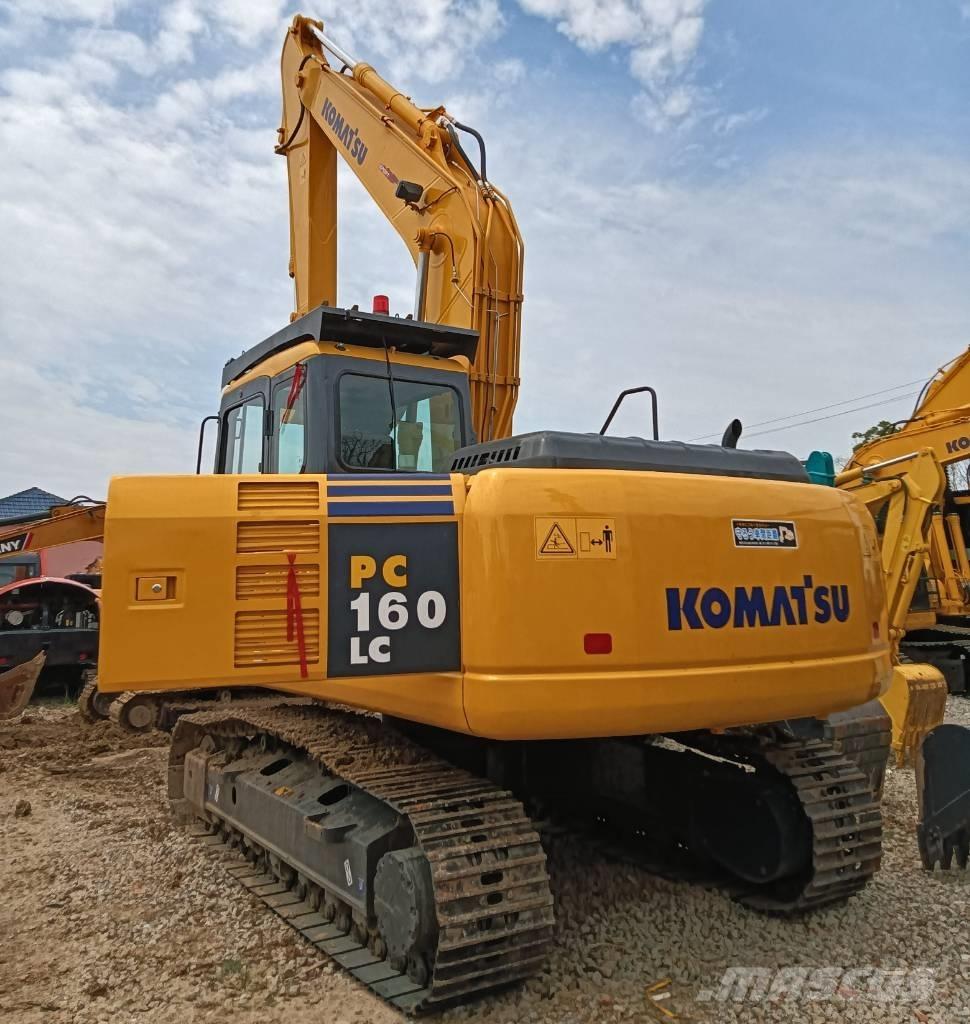 Komatsu PC 160 Kāpurķēžu ekskavatori
