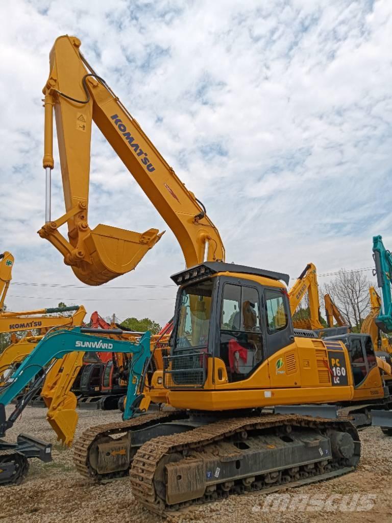 Komatsu PC 160 Kāpurķēžu ekskavatori