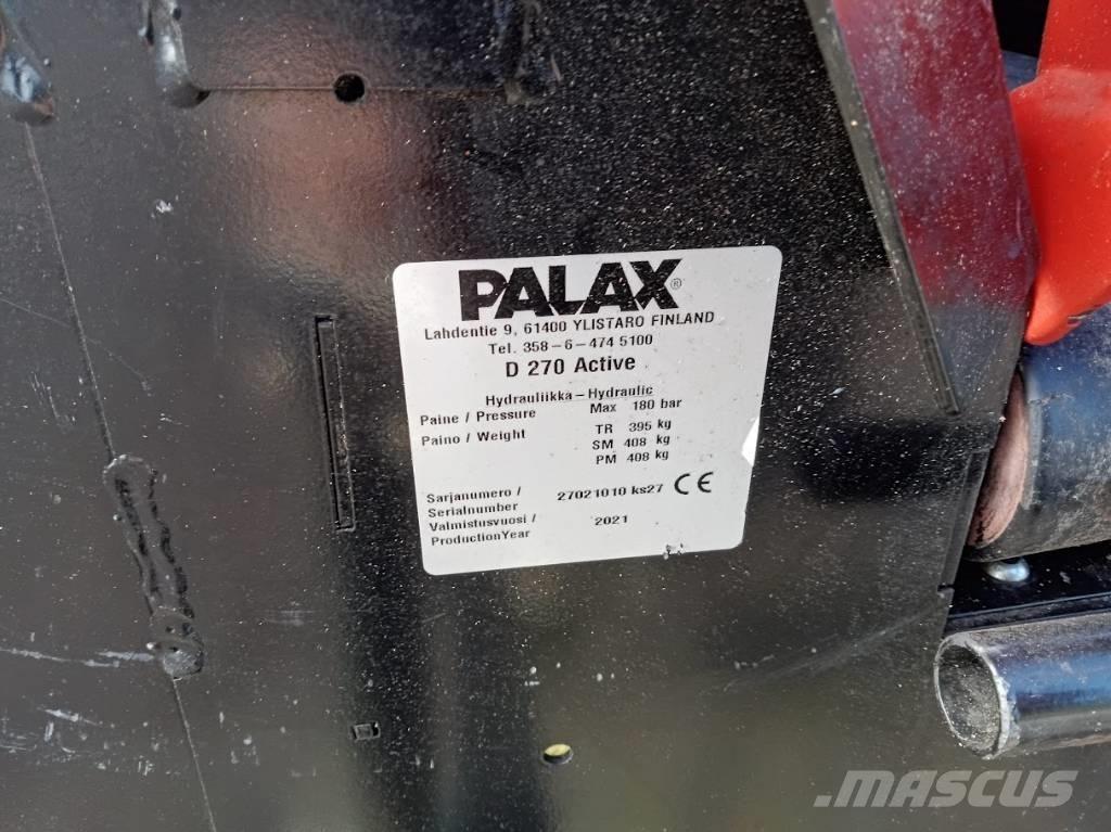 Palax D 270 Active Koka šķēlēji, frēzes, šķeldotāji