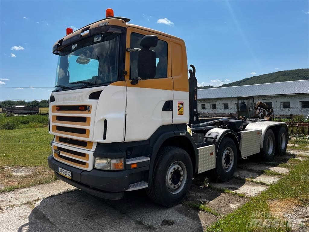 Scania R400 8X4 Šasija ar kabīni
