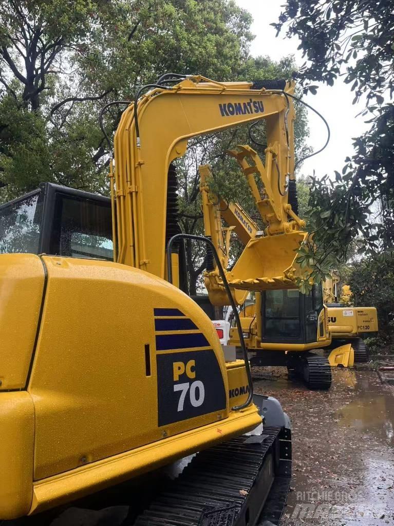 Komatsu PC 70 Kāpurķēžu ekskavatori