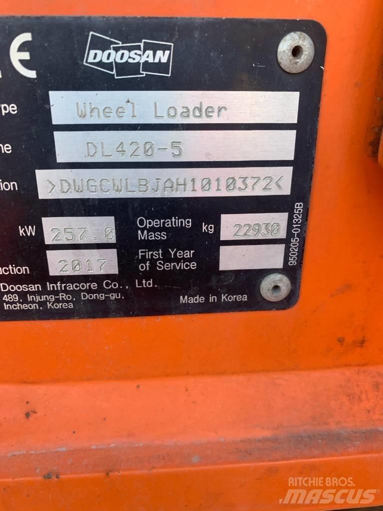 Doosan DL 420-5 Iekrāvēji uz riteņiem