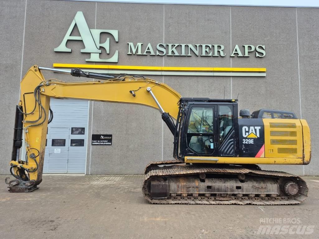 CAT 329E Kāpurķēžu ekskavatori