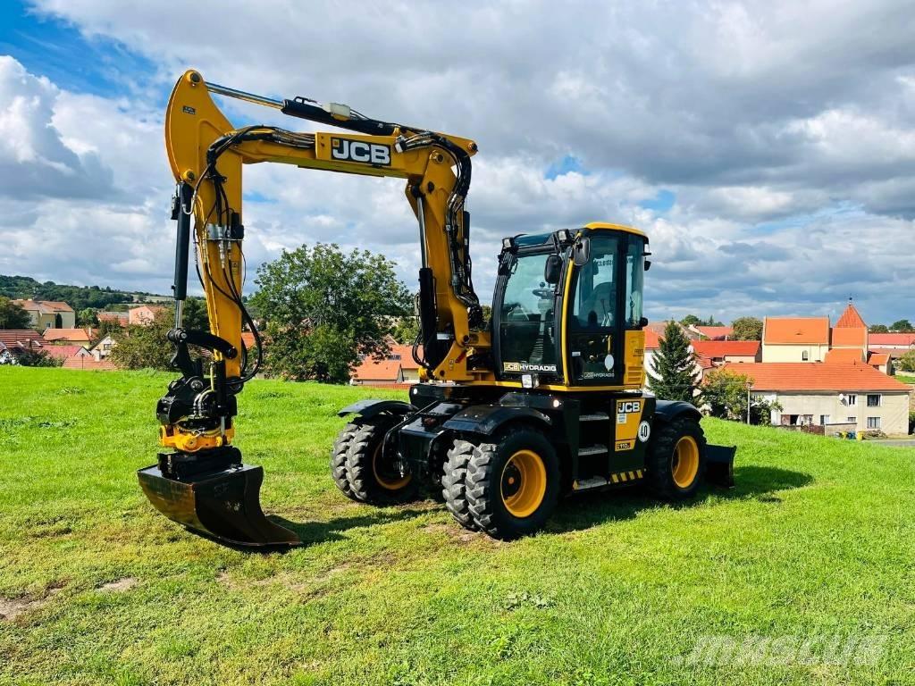 JCB 110 W Hydradig Ekskavatori uz riteņiem