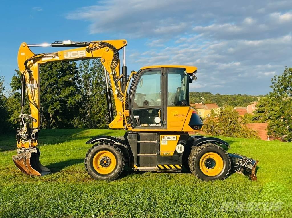 JCB 110 W Hydradig Ekskavatori uz riteņiem