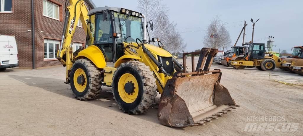 New Holland B 115 C Ekskavatori-iekrāvēji