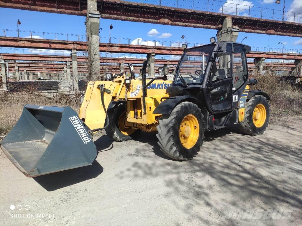 Komatsu WH 609 Teleskopiskie manipulatori