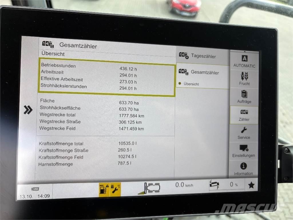 CLAAS TRION 520 Ražas novākšanas kombaini