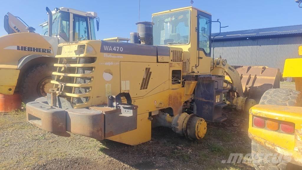 Komatsu WA 470-3H Strēles un kausi