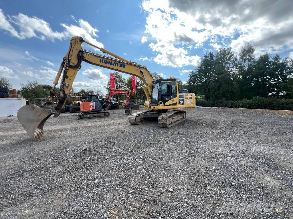 Komatsu PC 240 NLC Kāpurķēžu ekskavatori