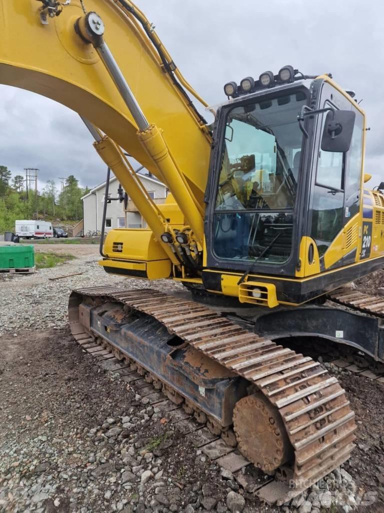 Komatsu PC 210 LC Kāpurķēžu ekskavatori
