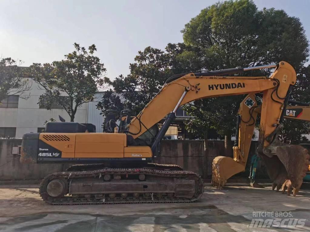 Hyundai R485LVS Kāpurķēžu ekskavatori