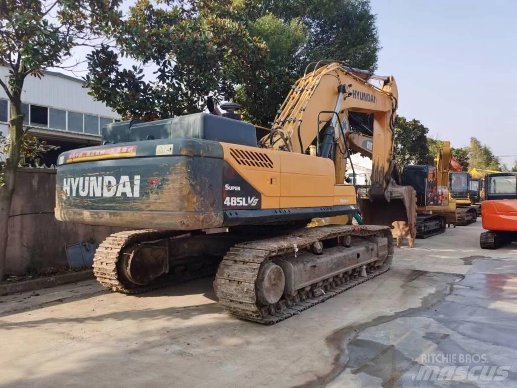 Hyundai R485LVS Kāpurķēžu ekskavatori