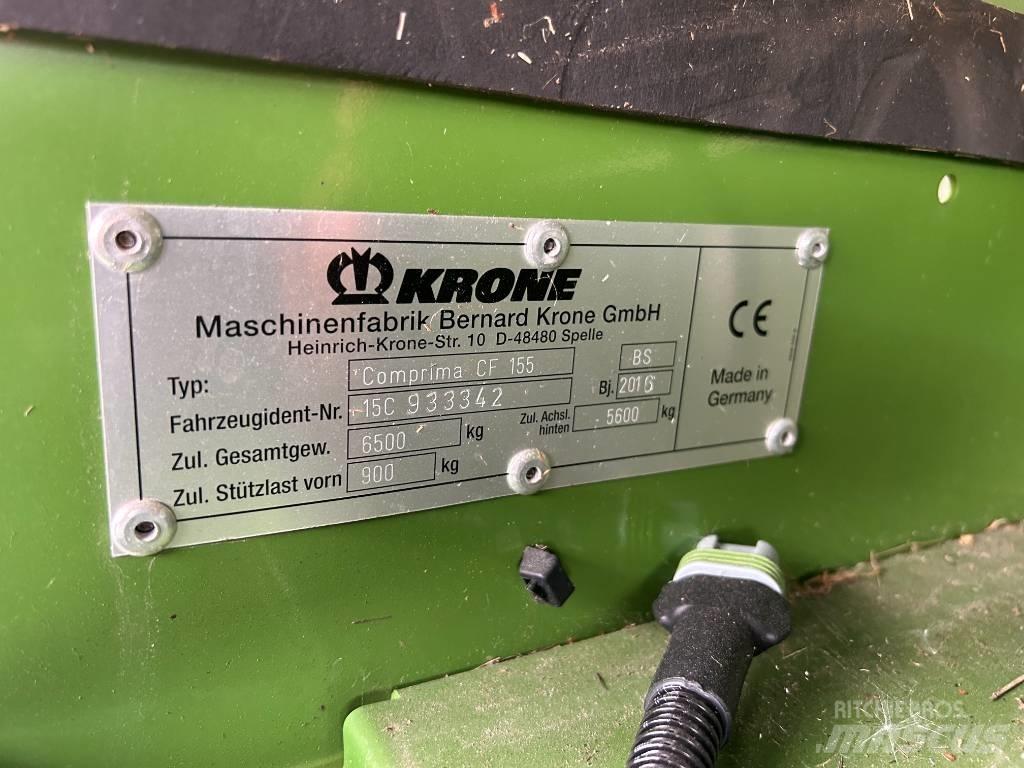 Krone CF155XC Rituļu preses