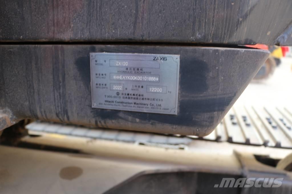 Hitachi dx120 Kāpurķēžu ekskavatori