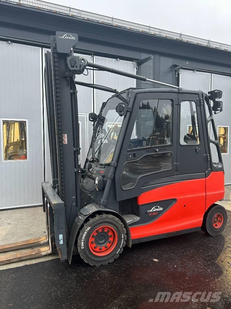 Linde E 50/500 HL Elektriskie iekrāvēji
