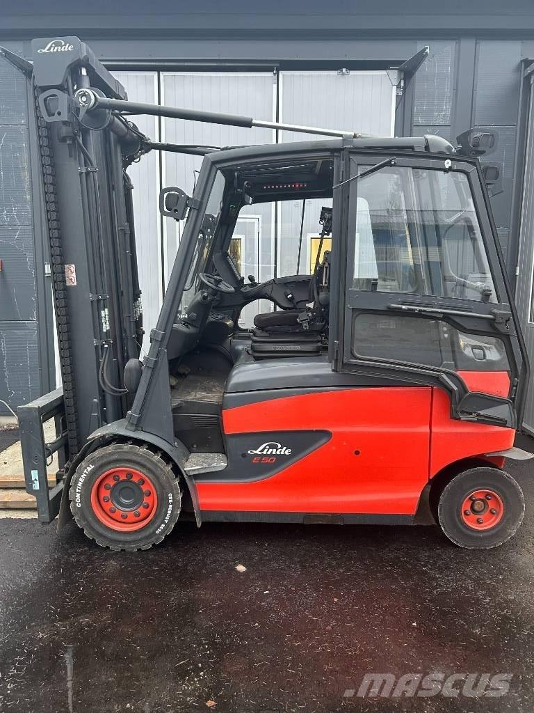 Linde E 50/500 HL Elektriskie iekrāvēji