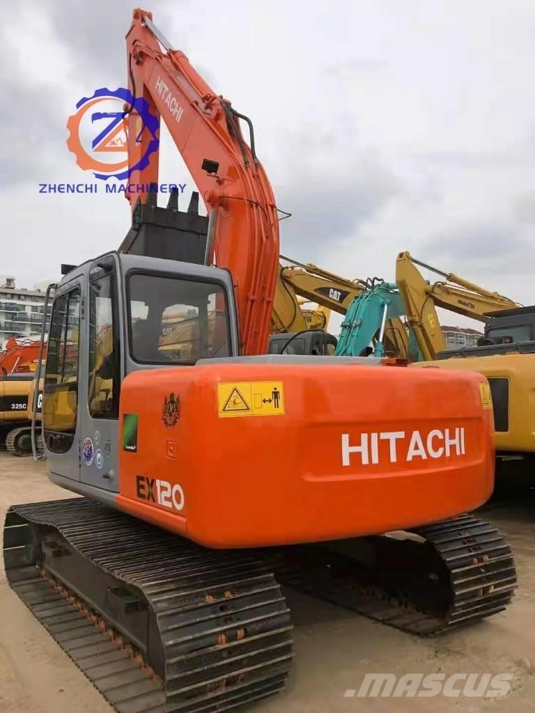 Hitachi EX 120 Kāpurķēžu ekskavatori