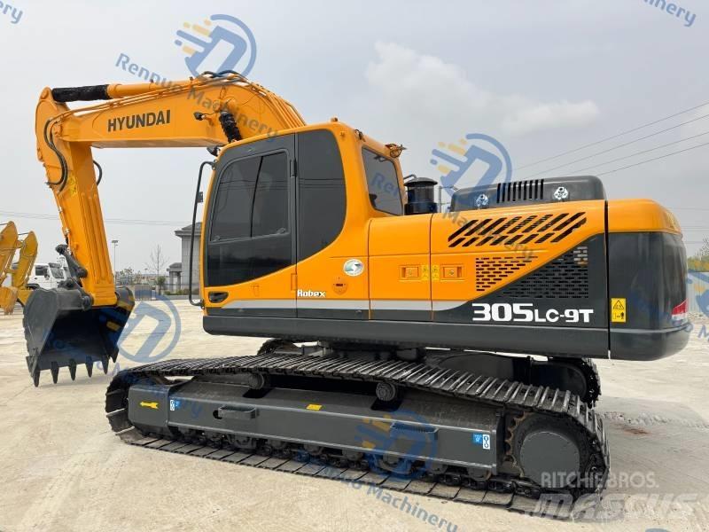 Hyundai R305LC-9T Kāpurķēžu ekskavatori