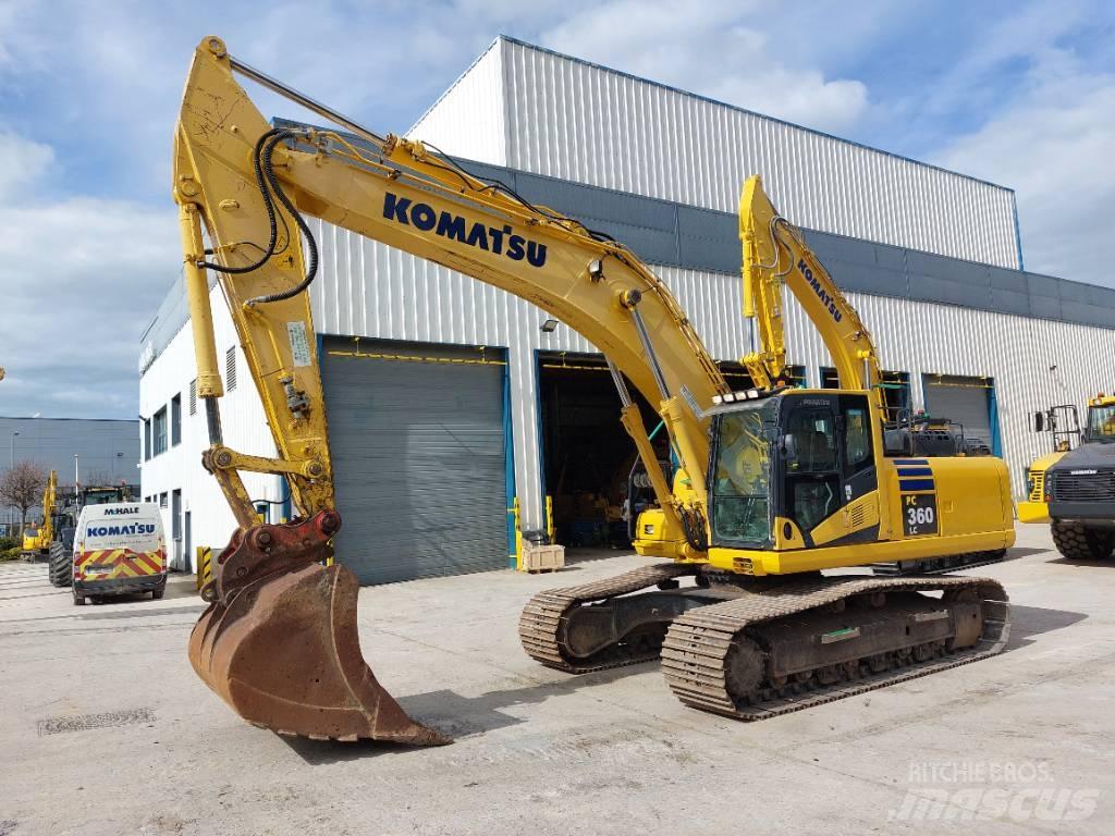 Komatsu PC360LC-10 Kāpurķēžu ekskavatori