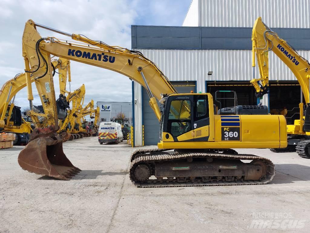 Komatsu PC360LC-10 Kāpurķēžu ekskavatori
