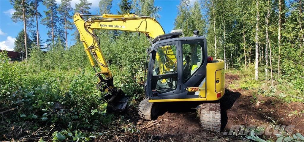 New Holland E75CSR Kāpurķēžu ekskavatori
