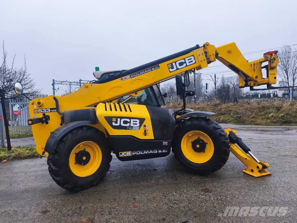 JCB 533-105 Teleskopiskie manipulatori