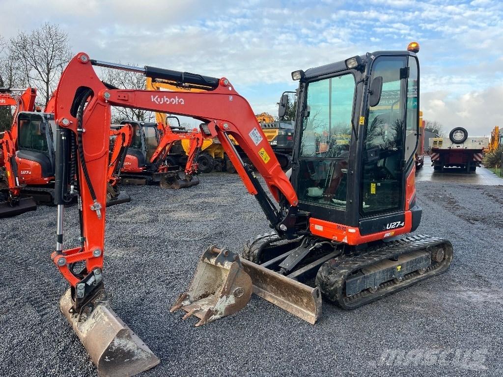 Kubota U 27-4 Mini ekskavatori < 7 t