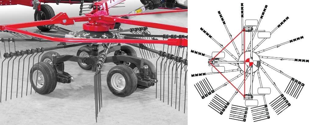 SIP STAR R 430 - 12 T Pļaujmašīnas