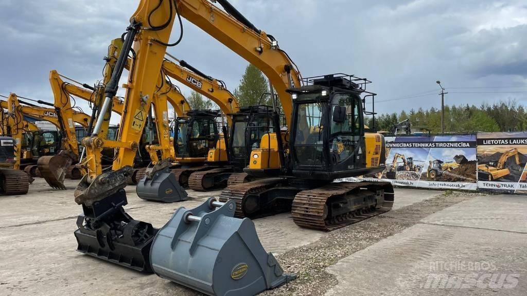 JCB JS 130 LC Kāpurķēžu ekskavatori