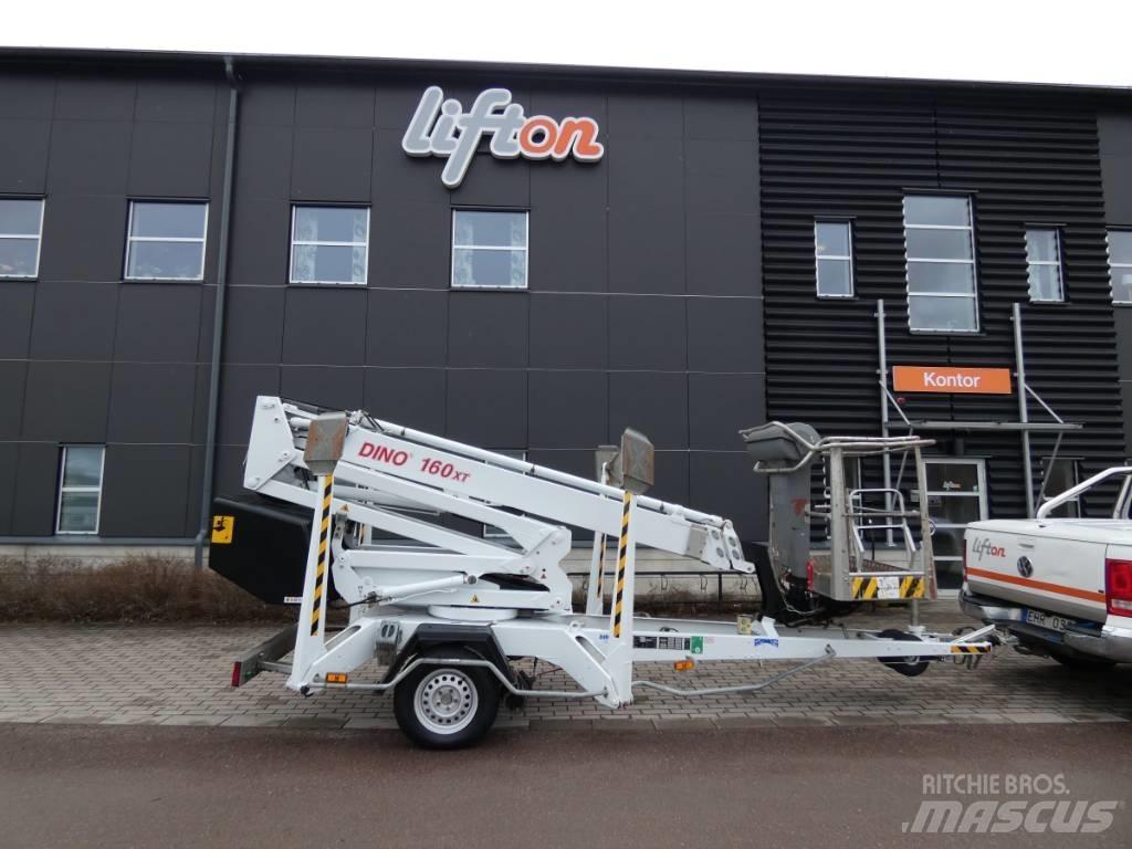 Dino 160 XT Skylift Pacēlājplatformas - piekabes