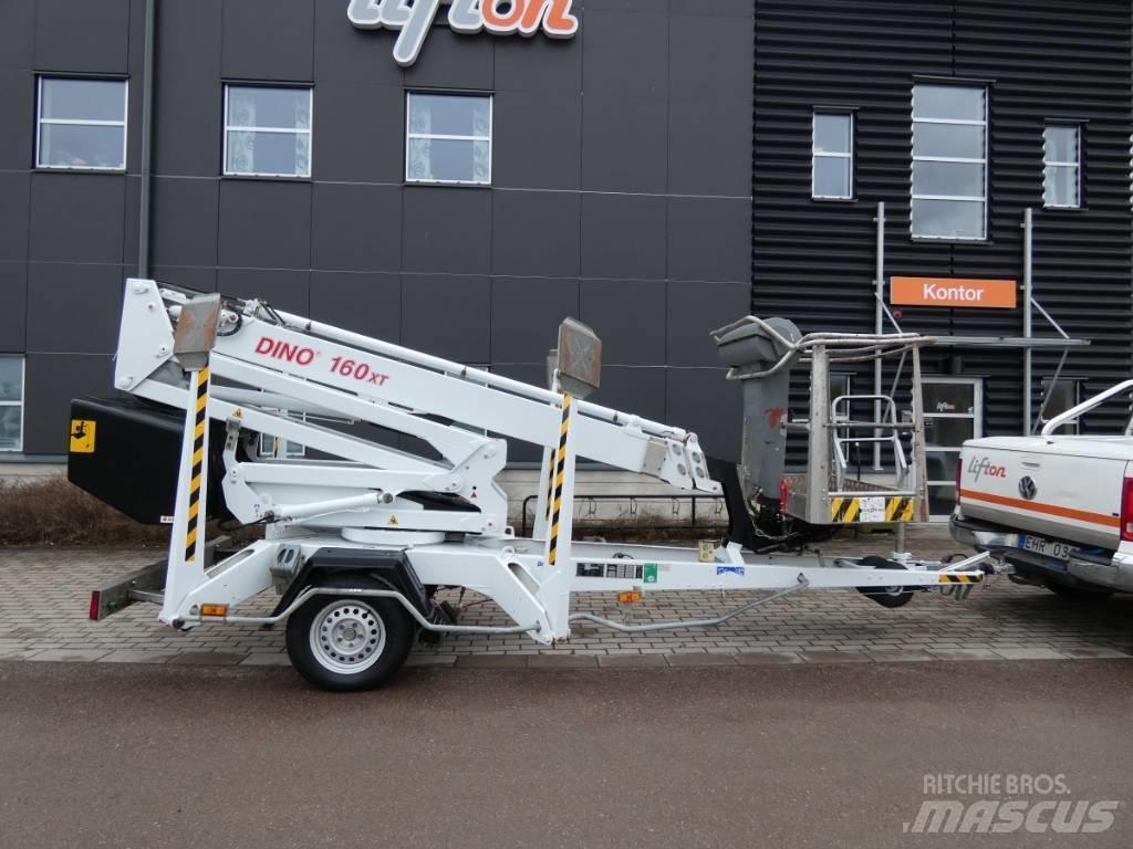 Dino 160 XT Skylift Pacēlājplatformas - piekabes