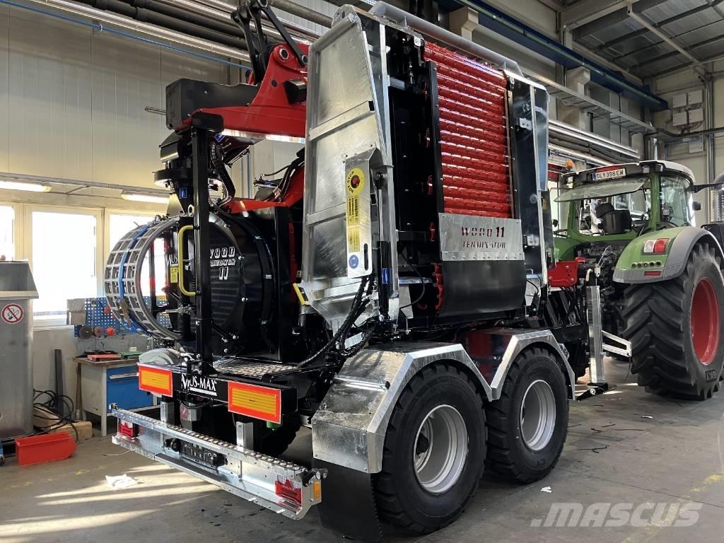 Mus-Max WT 11 Z Koksnes šķeldotāji
