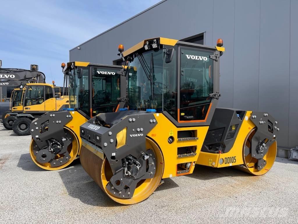 Volvo DD 105 Divvalču grunts veltņi