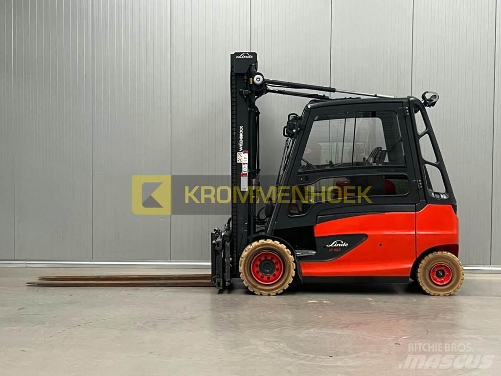 Linde E 50 HL Elektriskie iekrāvēji