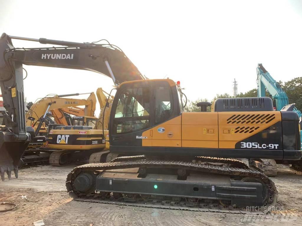 Hyundai 305LC-9T Kāpurķēžu ekskavatori