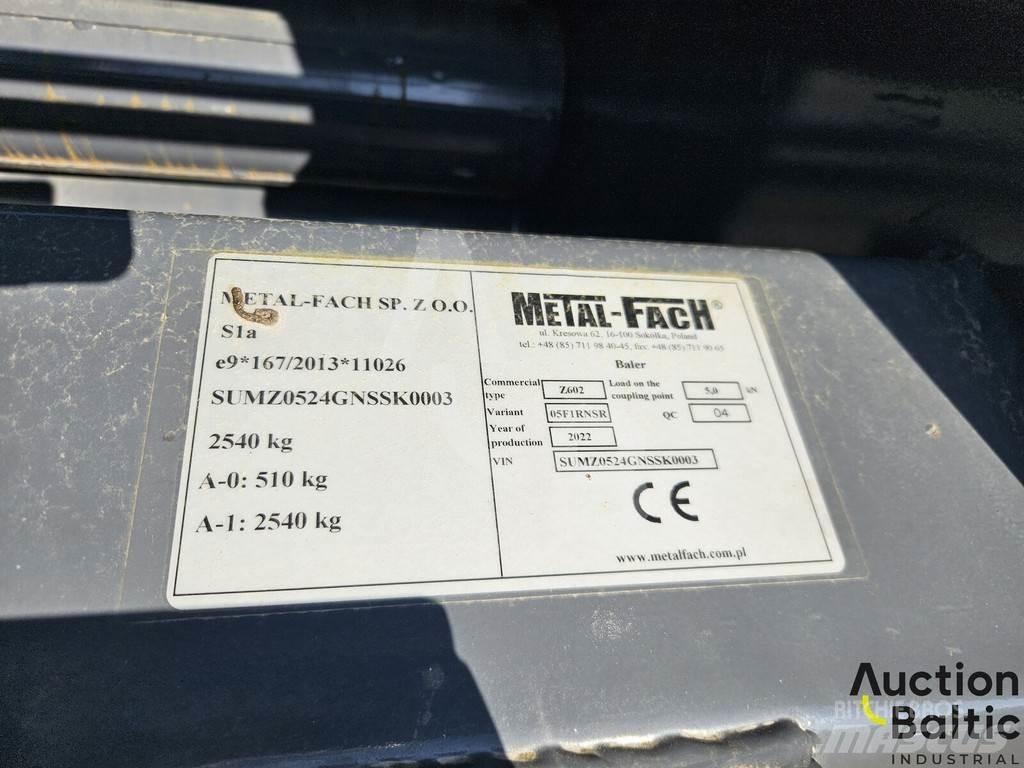 Metal-Fach Z 602 Cits iekraušanas un rakšanas aprīkojums