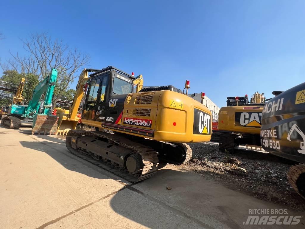 CAT 329D Kāpurķēžu ekskavatori