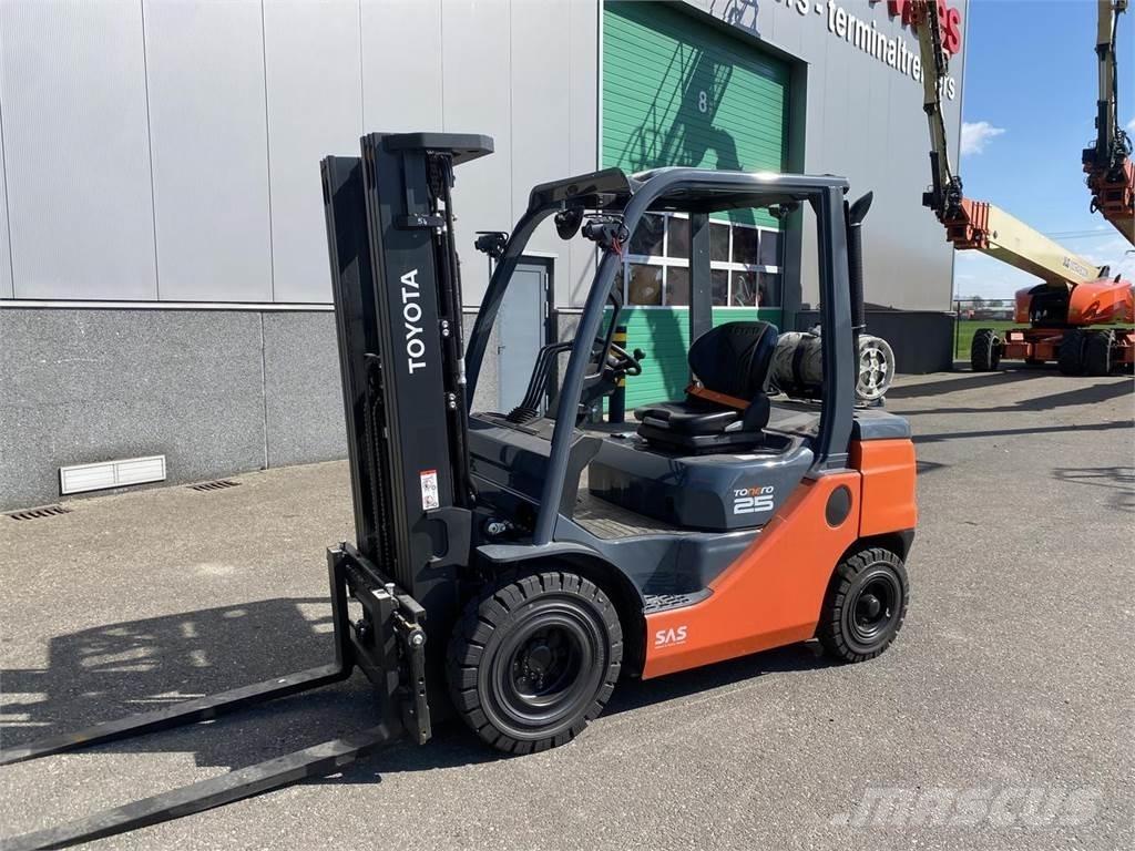 Toyota 02-8FGF25 LPG tehnika