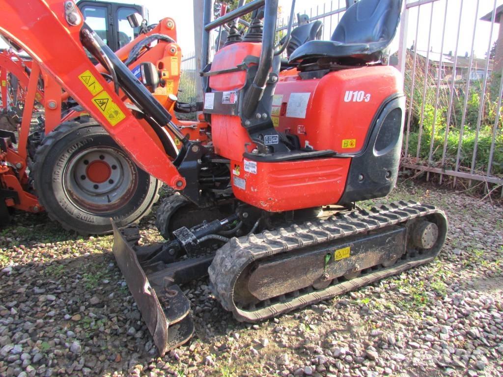 Kubota U 10-3 Mini ekskavatori < 7 t