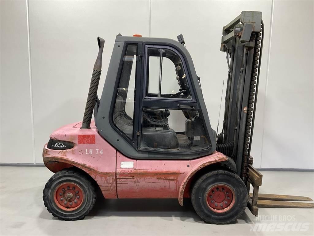 Linde H45D Tehnika ar dīzeļa dzinēju