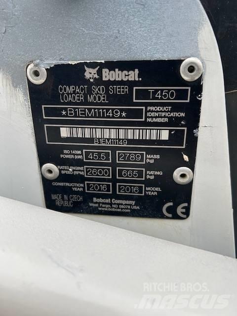 Bobcat T 450 Lietoti riteņu kompaktiekrāvēji