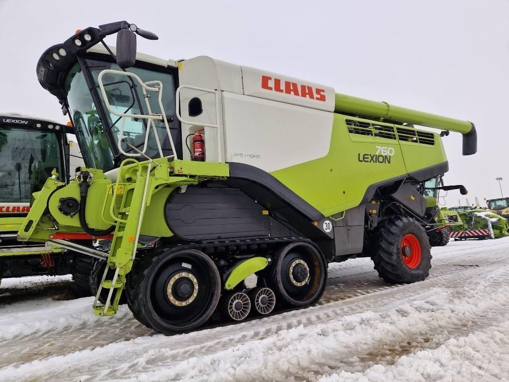 CLAAS Lexion 760 TT Ražas novākšanas kombaini