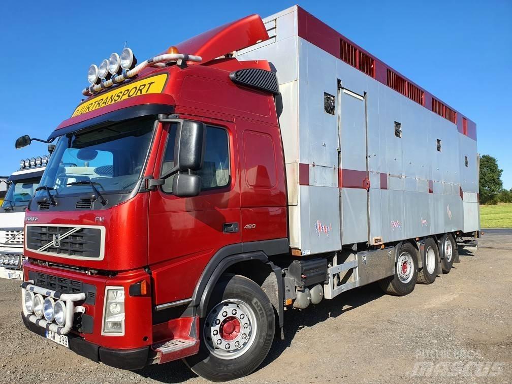 Volvo FM12 Dzīvnieku pārvadāšanas transports