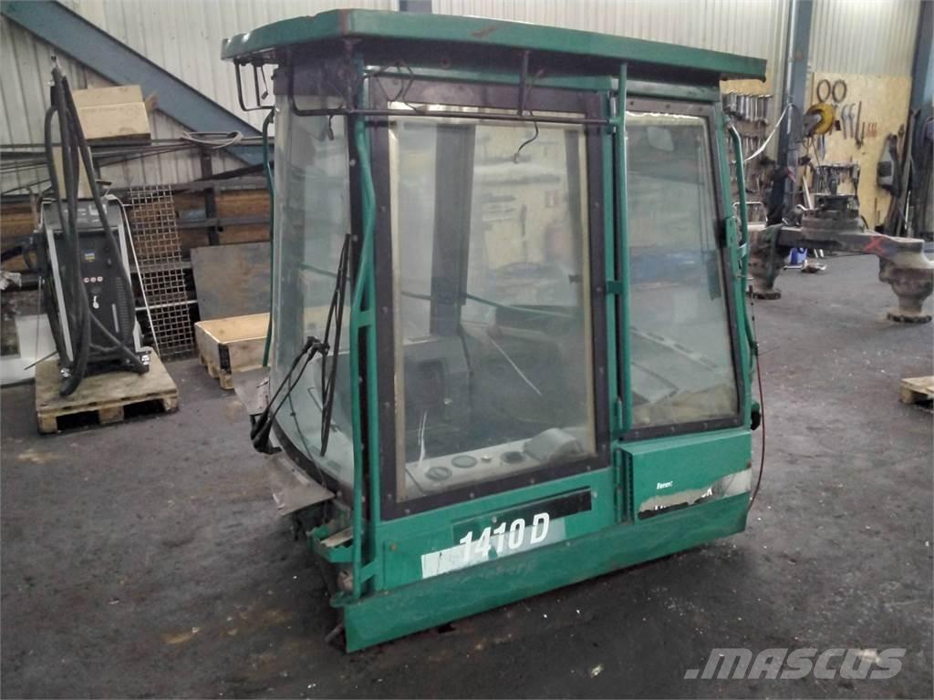 Timberjack 1410D Kabīnes un interjers