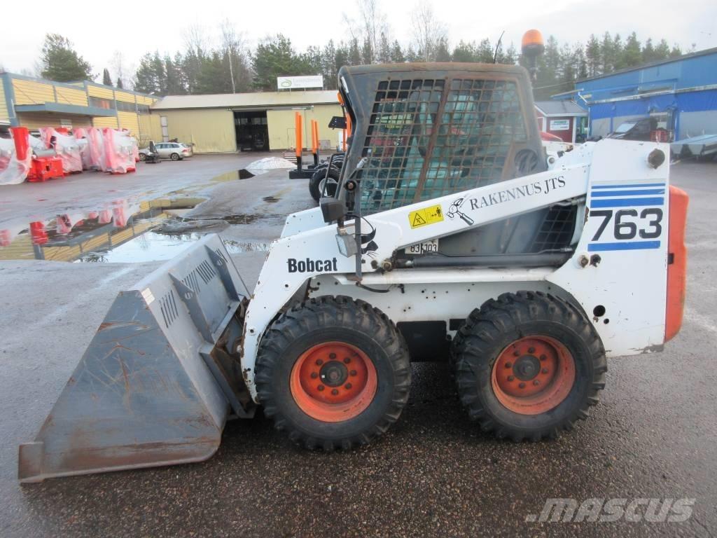 Bobcat 763 Lietoti riteņu kompaktiekrāvēji