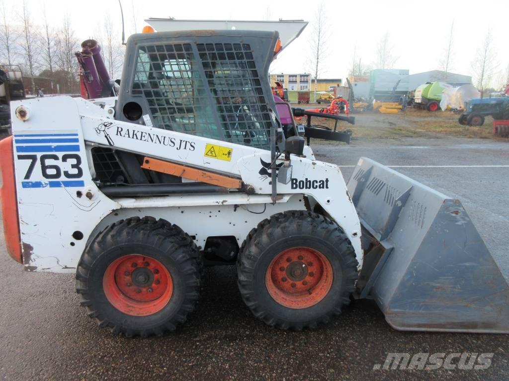 Bobcat 763 Lietoti riteņu kompaktiekrāvēji