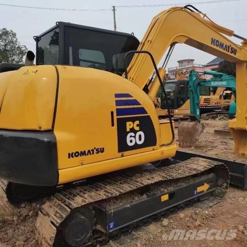 Komatsu PC 60 Kāpurķēžu ekskavatori