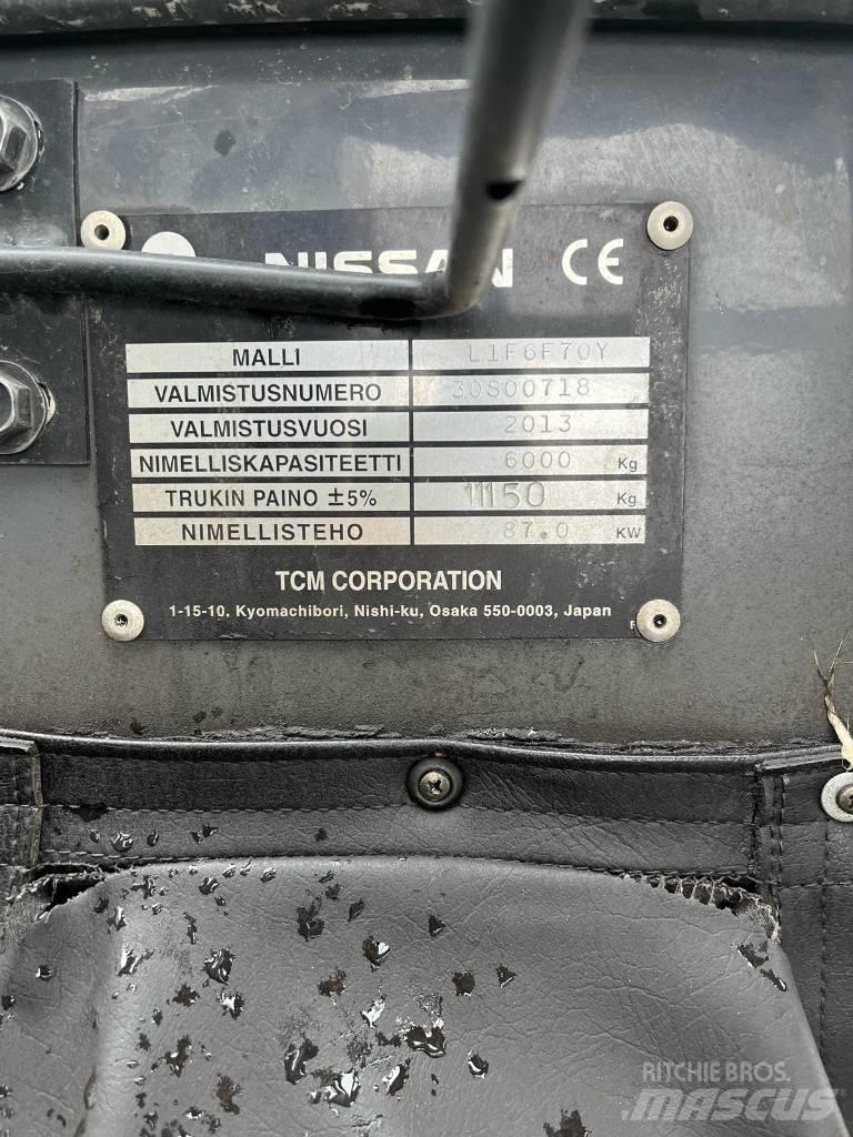 Nissan L1 F6 F70 Y Tehnika ar dīzeļa dzinēju