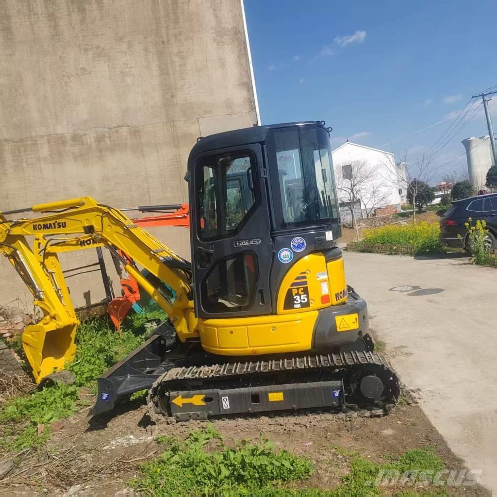 Komatsu PC 35 Kāpurķēžu ekskavatori